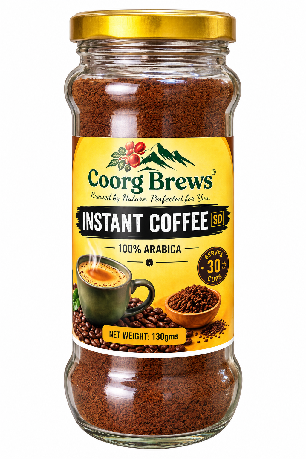 Coorg brews 100%Arabica Coffee
