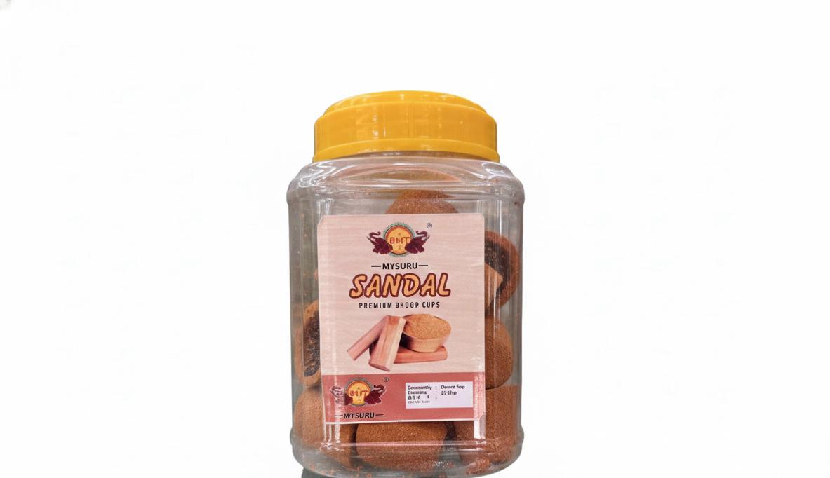 Sandal Premium Dhoop Cups